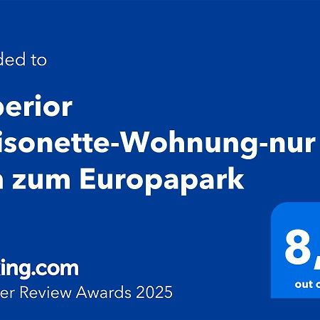 Superior Maisonette-Wohnung-Nur 5 Min Zum Europapark 카펠그라펜하우젠 외부 사진