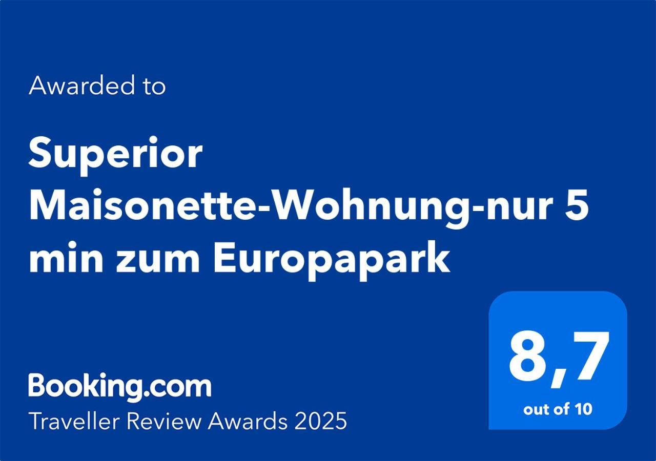 Superior Maisonette-Wohnung-Nur 5 Min Zum Europapark 카펠그라펜하우젠 외부 사진